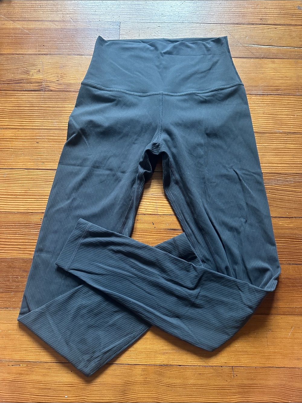 lululemon athletica High-Rise Align Ribbed Leggings in Graphite Grey 28”